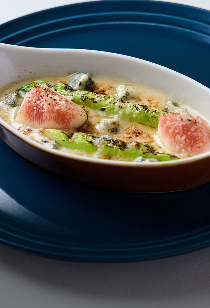 グリーンアスパラガスのオーブン焼き