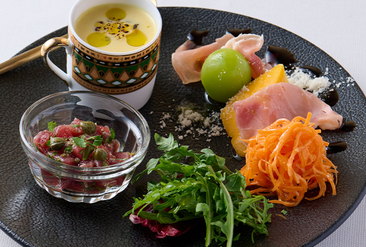 ディナーコース前菜