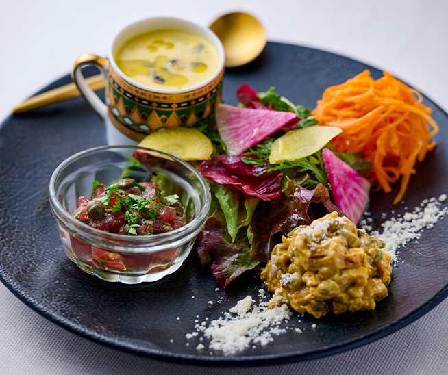 ランチコース前菜